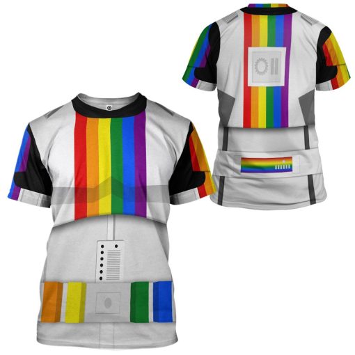 Gearhumans 3D S.W Stormtrooper LGBT Pride Month Custom Tshirt Hoodie Apparelpr