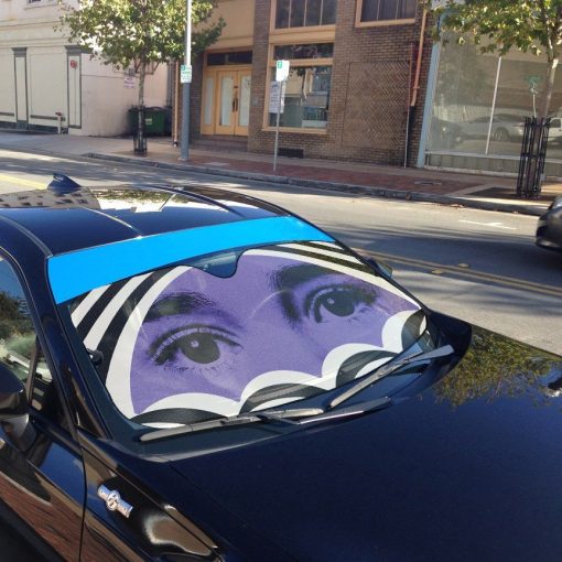 Gearhumans 3D UA Number 7 Custom Auto Sunshade