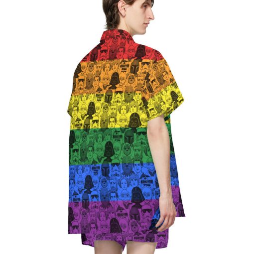 Gearhumans 3D S.W And Faces LGBT Pride Month Ver Custom Hawaiian Shirt