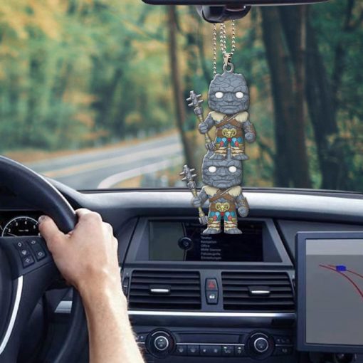 Gearhumans 3D Thor Love And Thunder Korg Custom Car Hanging