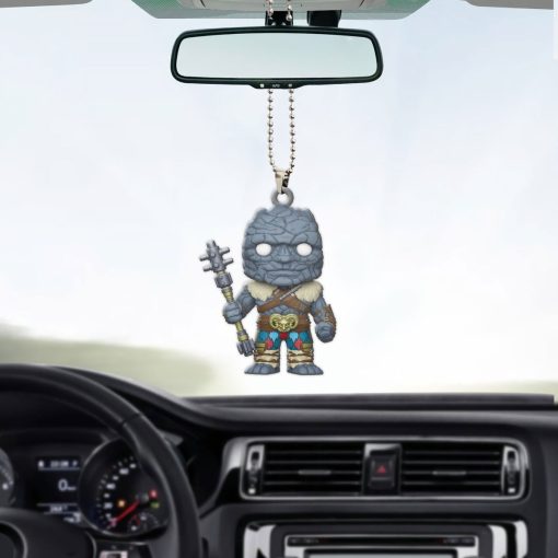 Gearhumans 3D Thor Love And Thunder Korg Custom Car Hanging
