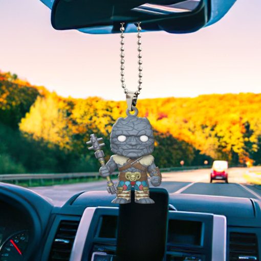 Gearhumans 3D Thor Love And Thunder Korg Custom Car Hanging