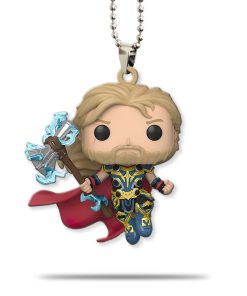 Gearhumans 3D Thor Love And Thunder Thor Power Custom Car Hanging
