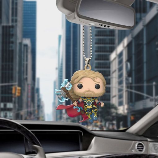 Gearhumans 3D Thor Love And Thunder Thor Power Custom Car Hanging - Image 4