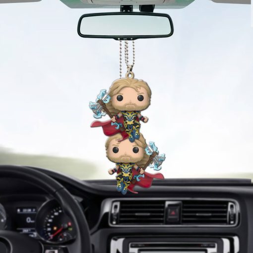Gearhumans 3D Thor Love And Thunder Thor Power Custom Car Hanging - Image 8