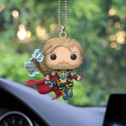 Gearhumans 3D Thor Love And Thunder Thor Power Custom Car Hanging - Image 5
