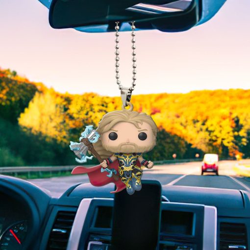 Gearhumans 3D Thor Love And Thunder Thor Power Custom Car Hanging - Image 7
