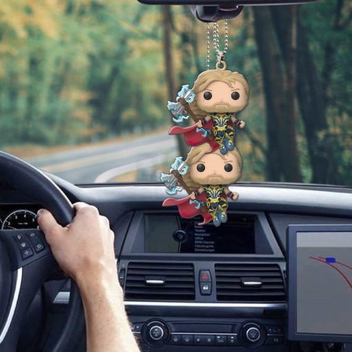 Gearhumans 3D Thor Love And Thunder Thor Power Custom Car Hanging - Image 3