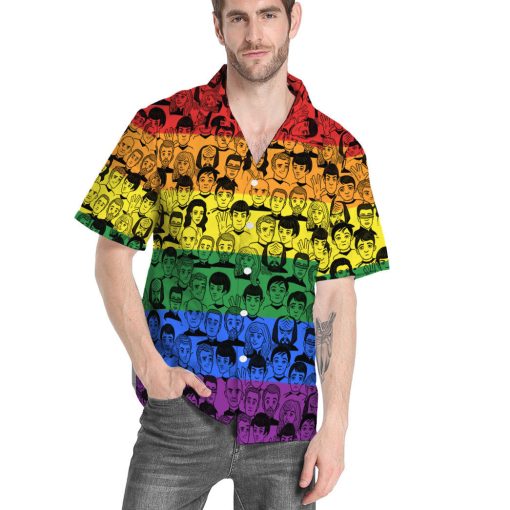 Gearhumans 3D S.T And Faces LGBT Pride Month Ver Custom Hawaiian Shirt 4 Gearhumans 3D S.T And Faces LGBT Pride Month Ver Custom Hawaiian Shirt - Image 4