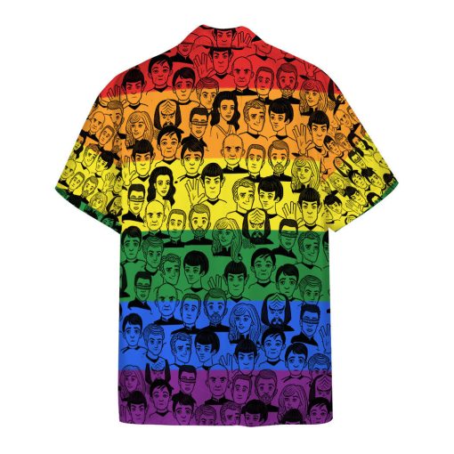 Gearhumans 3D S.T And Faces LGBT Pride Month Ver Custom Hawaiian Shirt 2 Gearhumans 3D S.T And Faces LGBT Pride Month Ver Custom Hawaiian Shirt - Image 2
