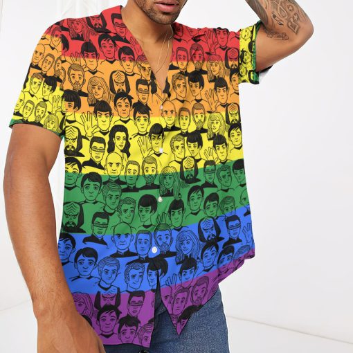 Gearhumans 3D S.T And Faces LGBT Pride Month Ver Custom Hawaiian Shirt 3 Gearhumans 3D S.T And Faces LGBT Pride Month Ver Custom Hawaiian Shirt - Image 3