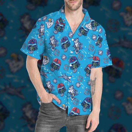 Gearhumans 3D Top Gun Wingman Custom Hawaiian Shirt 5 Gearhumans 3D Top Gun Wingman Custom Hawaiian Shirt - Image 5