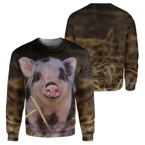 Gearhumans Pig - 3D All Over Printed Shirt - Image 2