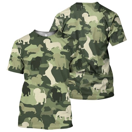 Gearhumans Dachshund - 3D All Over Printed Shirt - Image 3