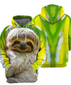 Gearhumans Sloth - 3D All Over Printed Shirt