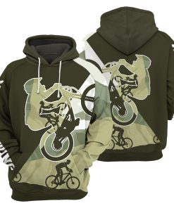 Gearhumans Mountain Biking - 3D All Over Printed Shirt