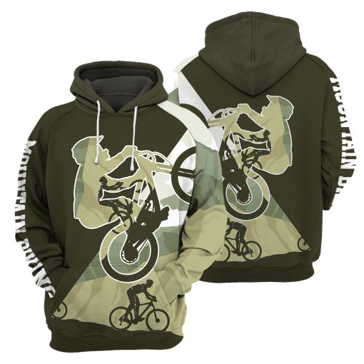 Gearhumans Mountain Biking - 3D All Over Printed Shirt