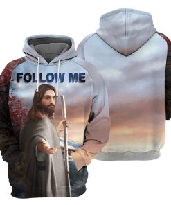 Gearhumans Follow me God - 3D All Over Printed Shirt