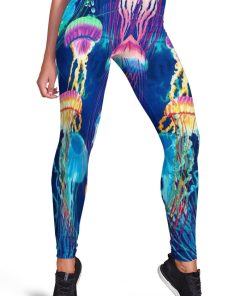 Gearhumans 3D Jellyfish Full Print Leggings