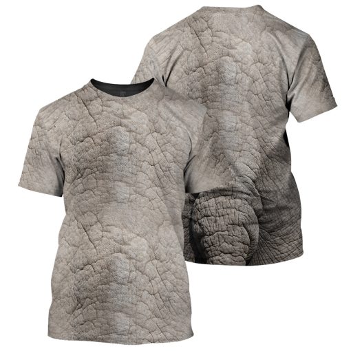 Gearhumans Elephant - 3D All Over Printed Shirt - Image 3
