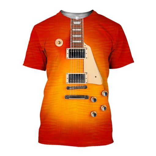 Gearhumans Gibson Guitar - 3D All Over Printed Shirt - Image 3