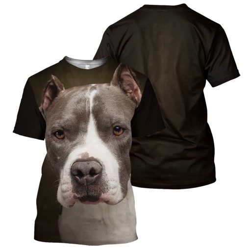 Gearhumans Pitbull - 3D All Over Printed Shirt