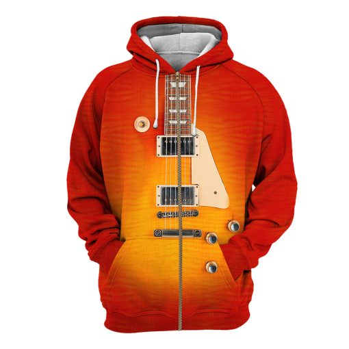 Gearhumans Gibson Guitar - 3D All Over Printed Shirt - Image 4