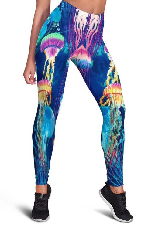 Gearhumans 3D Jellyfish Full Print Leggings