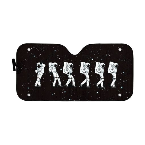Gearhumans 3D Crotch Grab Moon Walk Astronaut Auto Sunshade