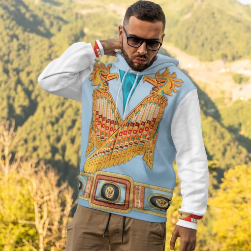 Gearhumans 3D ELV PRL Prehistoric Bird Jumpsuit Custom Tshirt Hoodie Apparel - Image 9