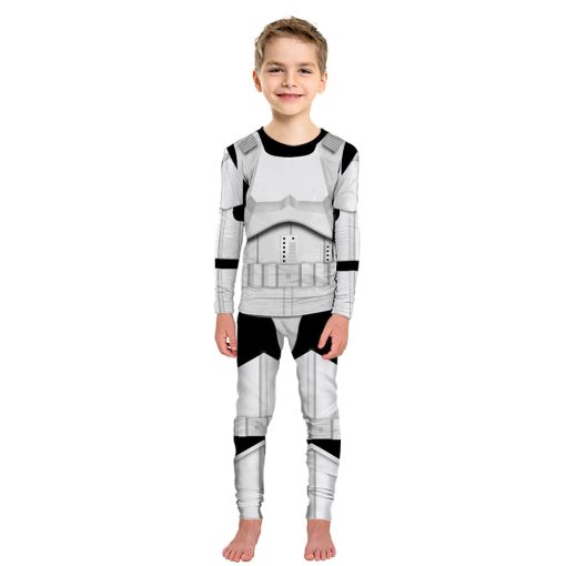 Gearhumans 3D S.W Stormtrooper Custom Family Pajamas