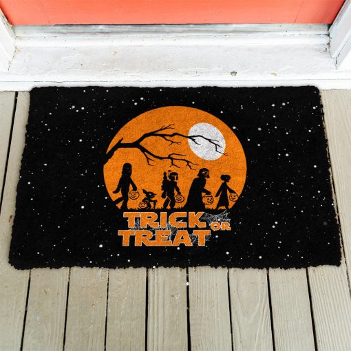 Gearhumans 3D SW Trick Or Treat Custom Doormat - Image 5