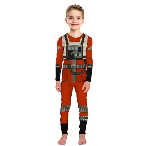 Gearhumans 3D S.W Rebel Pilot Custom Family Pajamas - Image 2