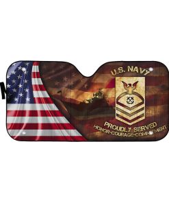 Gearhumans 3D US Navy Auto Sun Shade