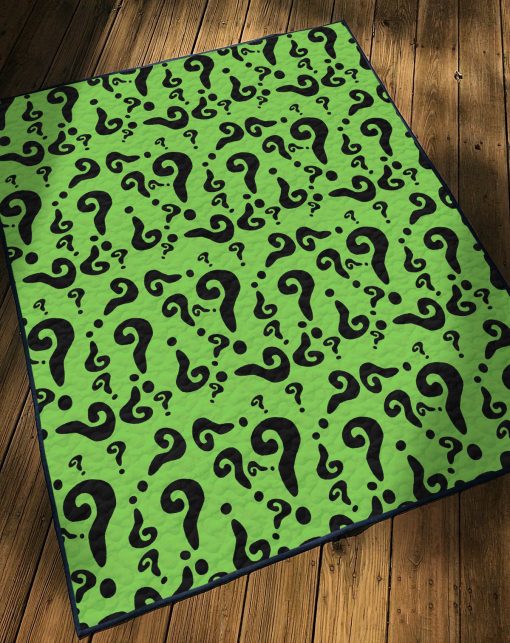 Gearhumans 3D DC The Riddler Custom Quilt - Image 4