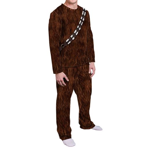 Gearhumans 3D S.W ChewBacca Set Cosplay Custom Family Pajamas - Image 4