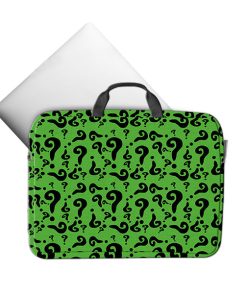Gearhumans 3D DC The Riddler Custom Laptop Bag