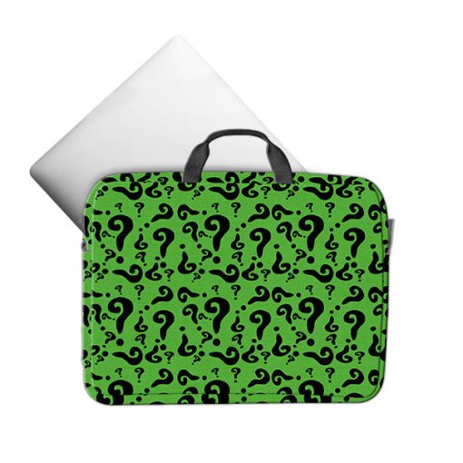 Gearhumans 3D DC The Riddler Custom Laptop Bag 1 Gearhumans 3D DC The Riddler Custom Laptop Bag
