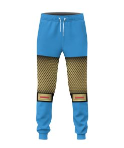 Gearhumans 3D The Blue Wind Rangers Ninja Storm Custom Sweatpants
