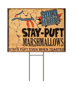 Gearhumans 3D Stay Puft Marshmallows Custom Yard Sign
