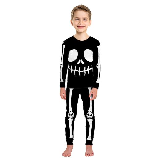 Gearhumans 3D Nightmare Before Christmas Custom Family Pajamas - Image 2