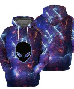 Gearhumans Ailen Galaxy - 3D All Over Printed Shirt