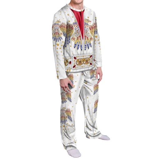 Gearhumans 3D ELV PRL Custom Pajamas Set - Image 4