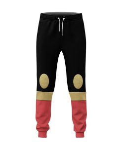 Gearhumans 3D The Crimson Thunder Rangers Ninja Storm Custom Sweatpants