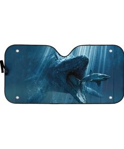 Gearhumans 3D Attack Of The Jurassic Shark Custom Sunshade