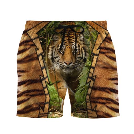 Gearhumans 3D Jungle Tiger Custom Hawaii Shirt - Image 8