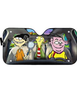 Gearhumans 3D Ed Edd n Eddy Custom Car Auto Sunshade
