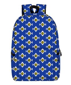 Gearhumans 3D Go Go Blue Ranger Custom Backpack