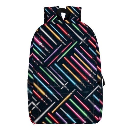 Gearhumans 3D Lightsabers Custom Backpack