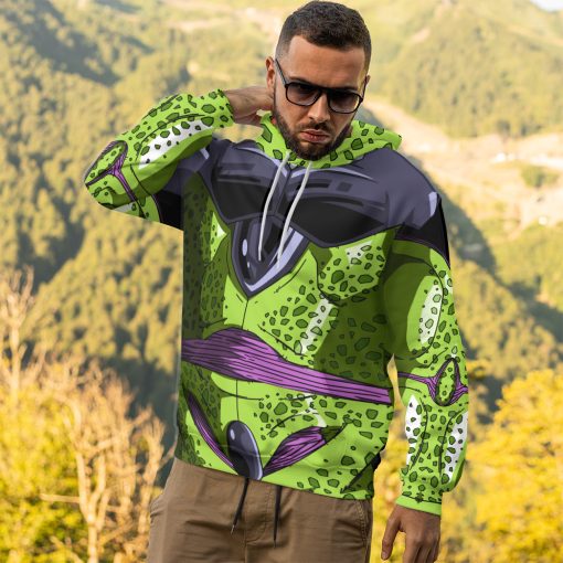 Gearhumans 3D Cell Dragon Ball Custom Tshirt Hoodie Apparel 9 Gearhumans 3D Cell Dragon Ball Custom Tshirt Hoodie Apparel - Image 9